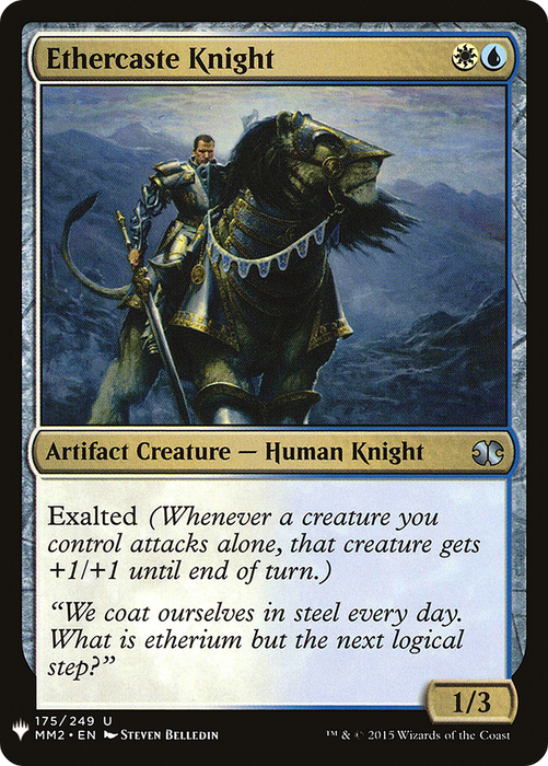 Ethercaste Knight (LIST-MM2-175) - uncommon