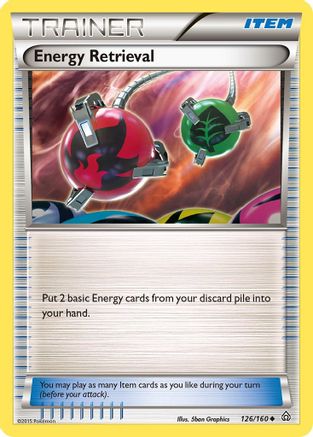 Energy Retrieval (126/160) - XPC  - Uncommon - Reverse Holofoil