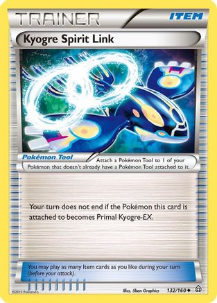 Kyogre Spirit Link (132/160) - XPC  - Uncommon