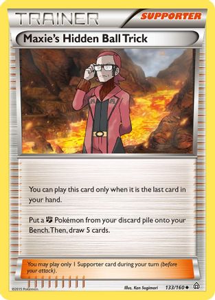 Maxie's Hidden Ball Trick (133/160) - XPC  - Uncommon - Reverse Holofoil