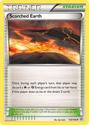 Scorched Earth (138/160) - XPC  - Uncommon - Reverse Holofoil