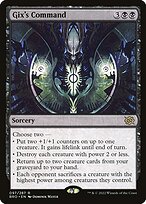 Gix's Command (BRO-097) - rare