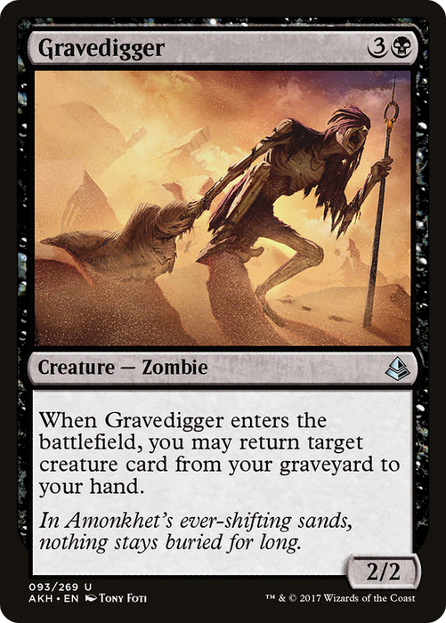 Gravedigger (AKH-093) - uncommon
