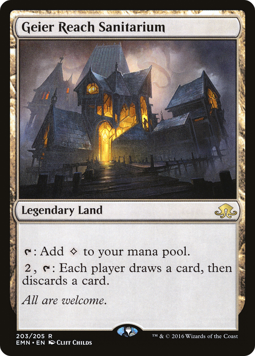Geier Reach Sanitarium (EMN-203) - rare - Foil