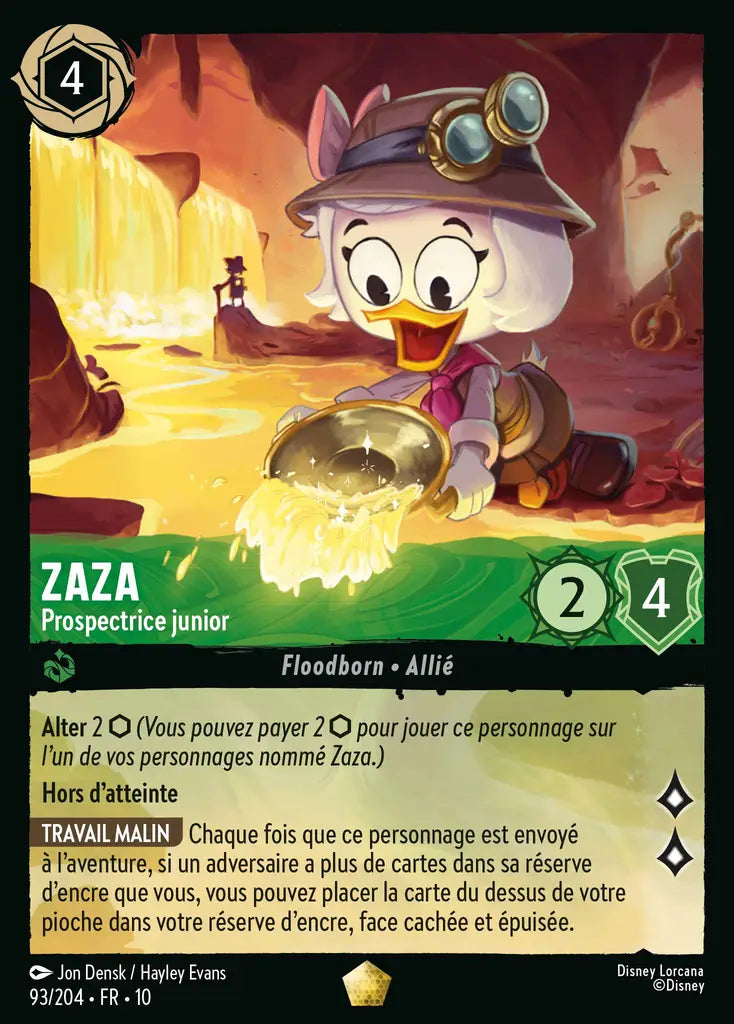 Zaza - Prospectrice junior (93/204) - LDLP - Légendaire - Cold Foil