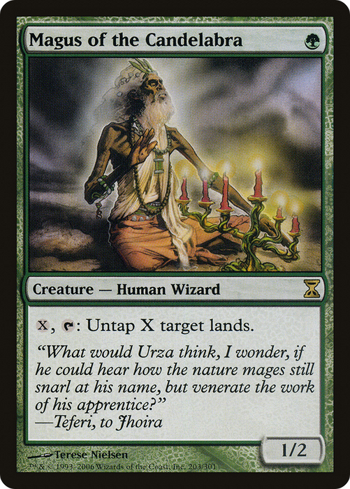 Magus of the Candelabra (TSP-203) - rare - Foil