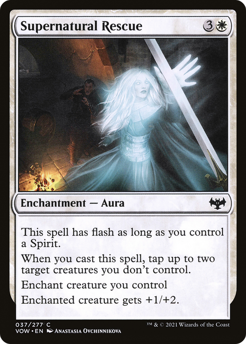 Supernatural Rescue (VOW-037) - common - Foil