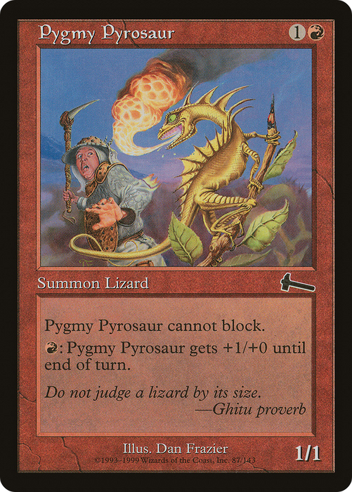 Pygmy Pyrosaur (ULG-087) - common