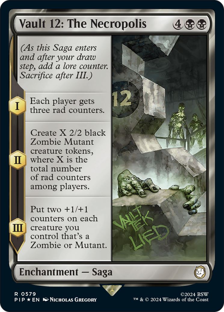 Vault 12: The Necropolis (PIP-579) - rare - Foil