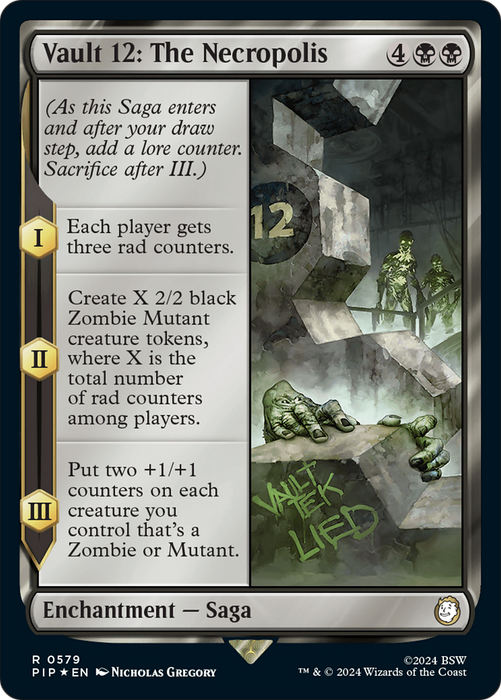 Vault 12: The Necropolis (PIP-579) - rare - Foil