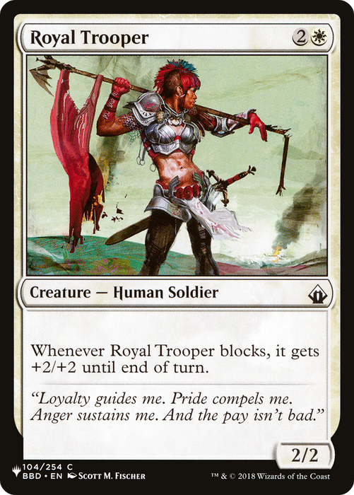 Royal Trooper (LIST-BBD-104) - common