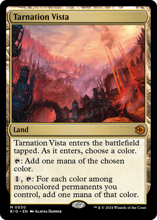 Tarnation Vista (BIG-030) - mythic