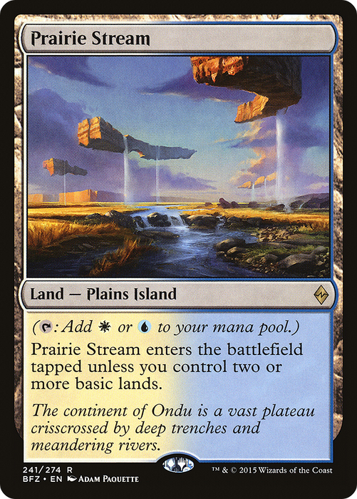 Prairie Stream (BFZ-241) - rare