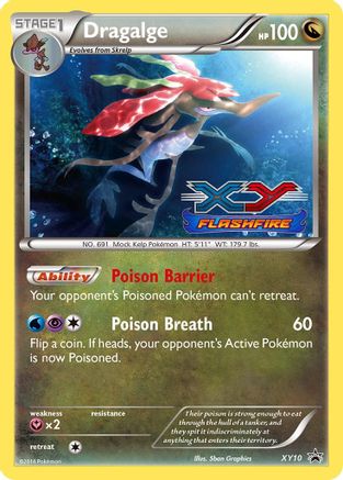 Dragalge (XY10) - XP  - Promo - Holofoil