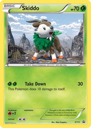 Skiddo (XY11) - XP  - Promo - Holofoil