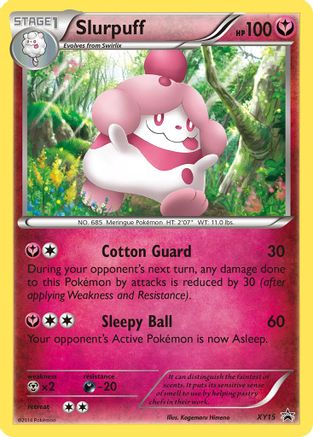 Slurpuff (XY15) - XP  - Promo - Holofoil