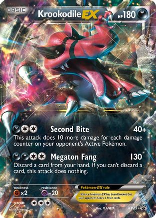 Krookodile EX (XY25) - XP  - Promo - Holofoil
