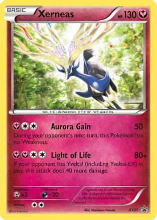 Xerneas (XY31) - XP  - Promo - Holofoil