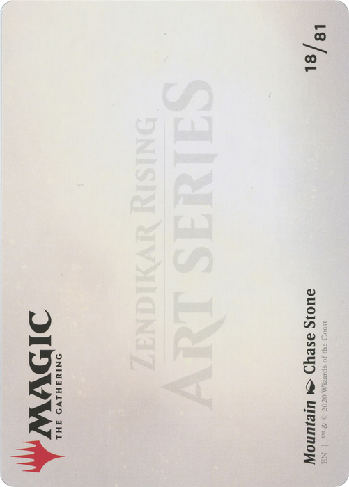 Mountain // Mountain (AZNR-018) - common (Borderless) - Foil