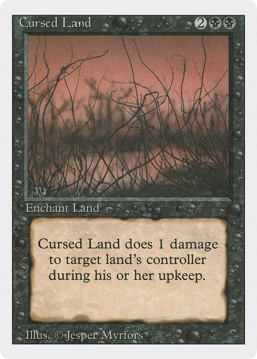 Cursed Land (3ED-098) - uncommon