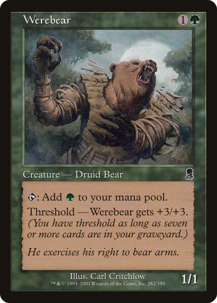 Werebear (ODY-282) - common