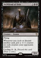 Archfiend of Ifnir (DRC-086) - rare