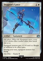 Dragoon's Lance (FIN-017) - uncommon - Foil