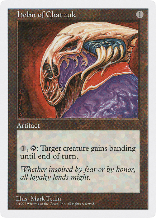 Helm of Chatzuk (5ED-376) - rare