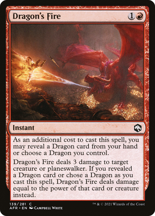 Dragon's Fire (AFR-139) - common