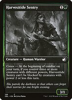 Harvesttide Sentry (DBL-186) - common - Foil