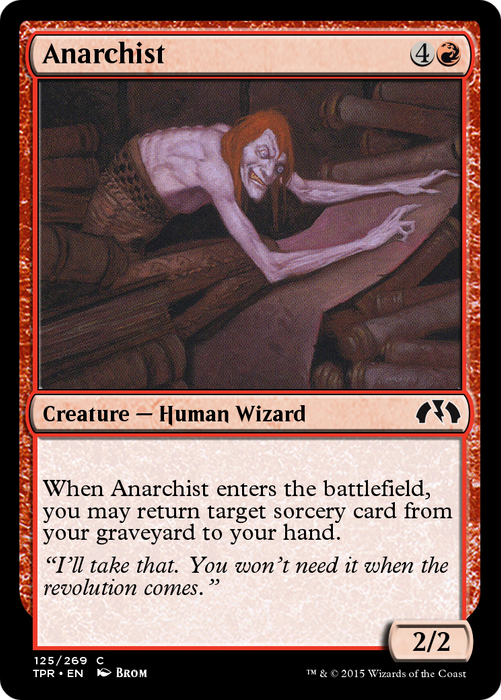 Anarchist (TPR-125) - common - Foil