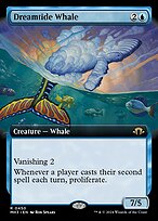 Dreamtide Whale (MH3-450) - rare: (Extended Art) - Foil