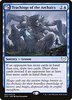 Teachings of the Archaics (STX-057) - rare: (lesson) - Foil