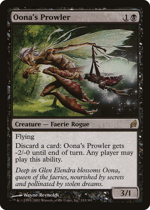 Oona's Prowler (LRW-133) - rare - Foil
