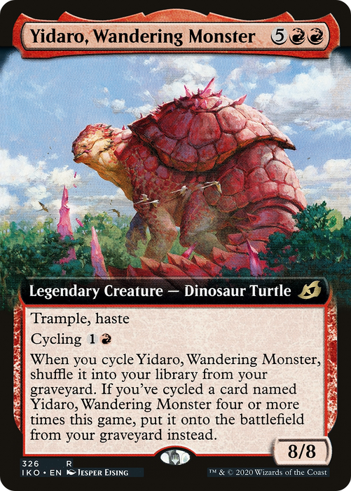 Yidaro, Wandering Monster (IKO-326) - rare: (Extended Art) - Foil