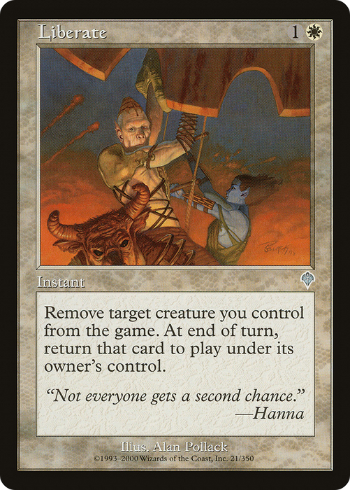 Liberate (INV-021) - uncommon - Foil