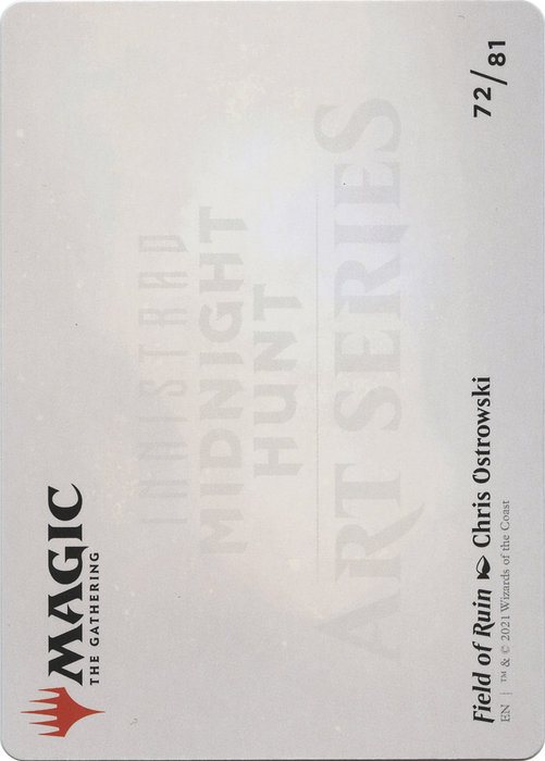 Field of Ruin // Field of Ruin (AMID-072) - common (Borderless)