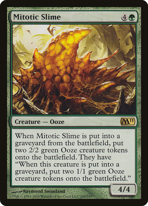 Mitotic Slime (M11-185) - rare - Foil