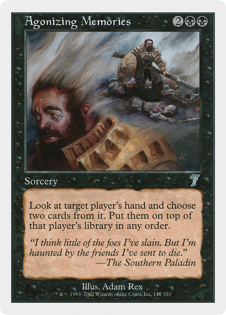 Agonizing Memories (7ED-117) - uncommon