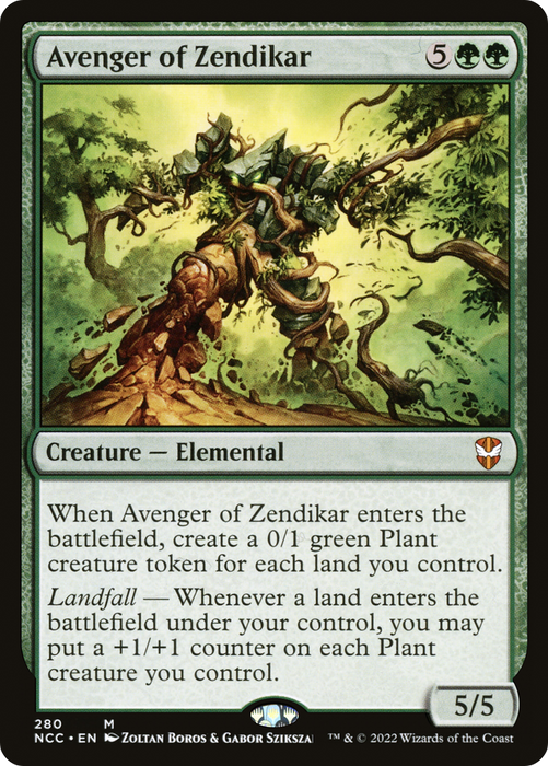 Avenger of Zendikar (NCC-280) - mythic