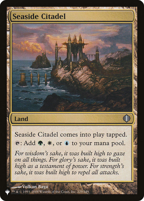 Seaside Citadel (LIST-ALA-229) - uncommon