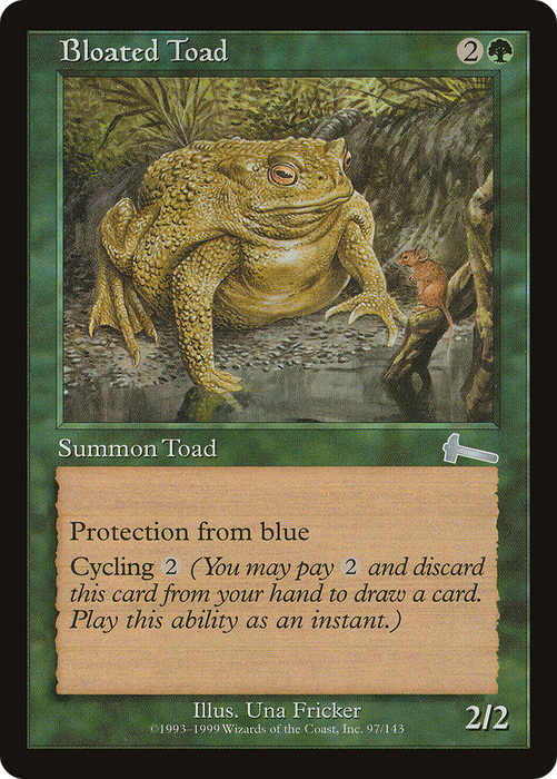 Bloated Toad (ULG-097) - uncommon