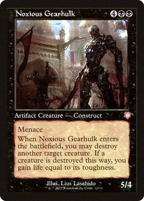 Noxious Gearhulk (BRC-110) - mythic