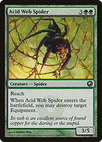 Acid Web Spider (SOM-108) - uncommon - Foil