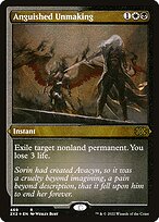 Anguished Unmaking (2X2-469) - rare - Etched Foil