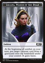 Liliana, Waker of the Dead Emblem (TM21-018) - common