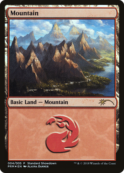 Mountain (SSP-004) - rare - Foil