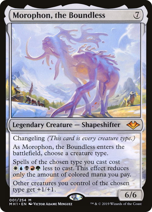 Morophon, the Boundless (MH1-001) - mythic