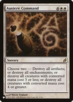 Austere Command (PLST-LRW-3) - rare