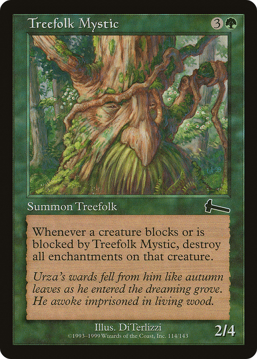 Treefolk Mystic (ULG-114) - common - Foil